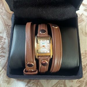 NWT La Mer double wrap watch